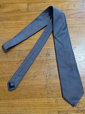 BOSS Patterned Jacquard Tie in Italian-Made Silk